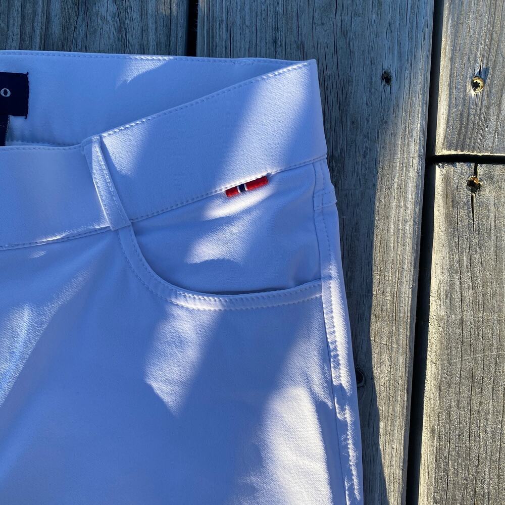 B Vertigo Women's Full Seat Equestrian Breeches - White - Size 28 - Picture 3 of 8